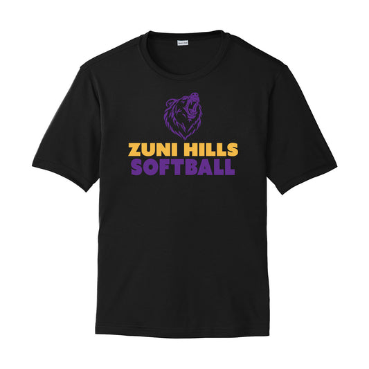 Grizzly Softball Dri Fit Tee
