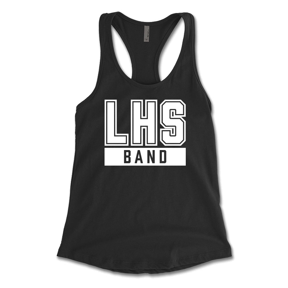 LHS Band Women's Racerback Tank