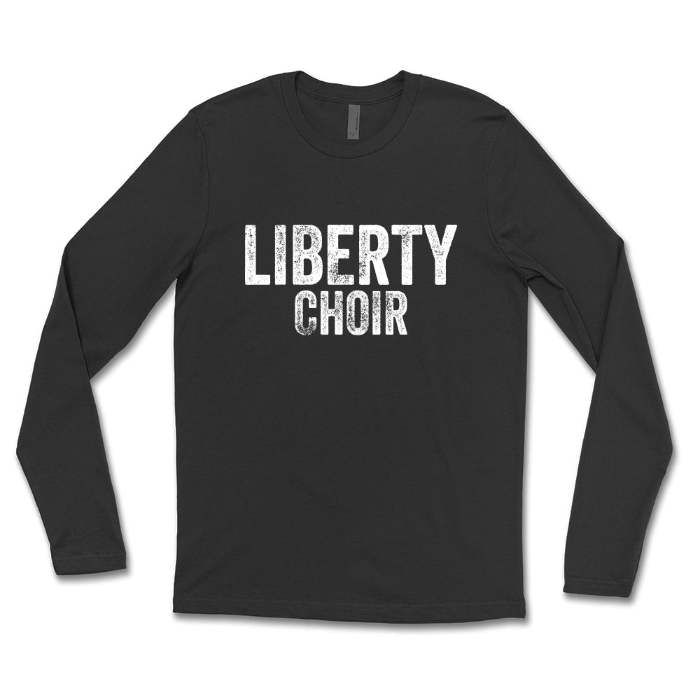Liberty Choir Distressed Long Sleeve Tee