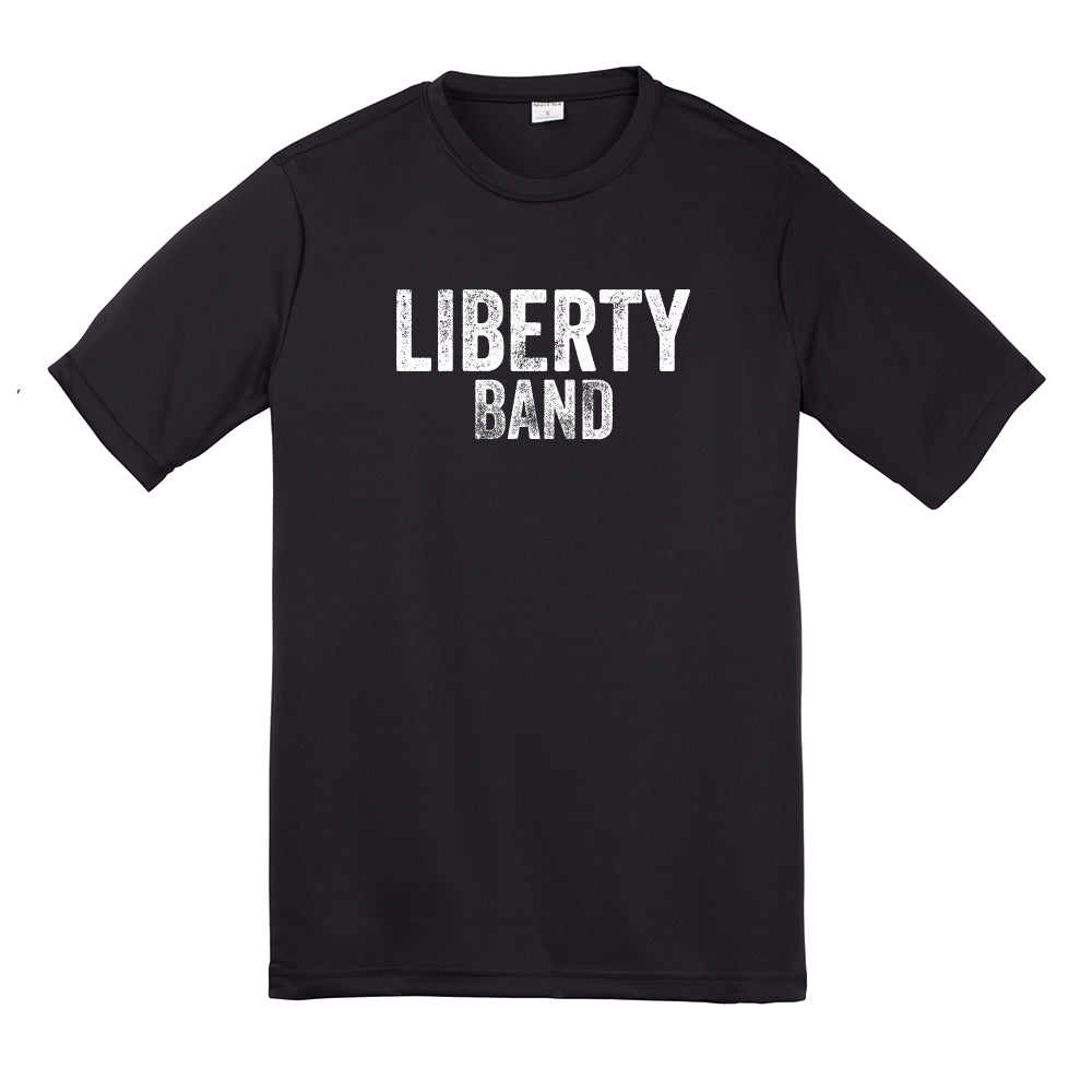 Distressed Liberty Band Dri Fit Tee