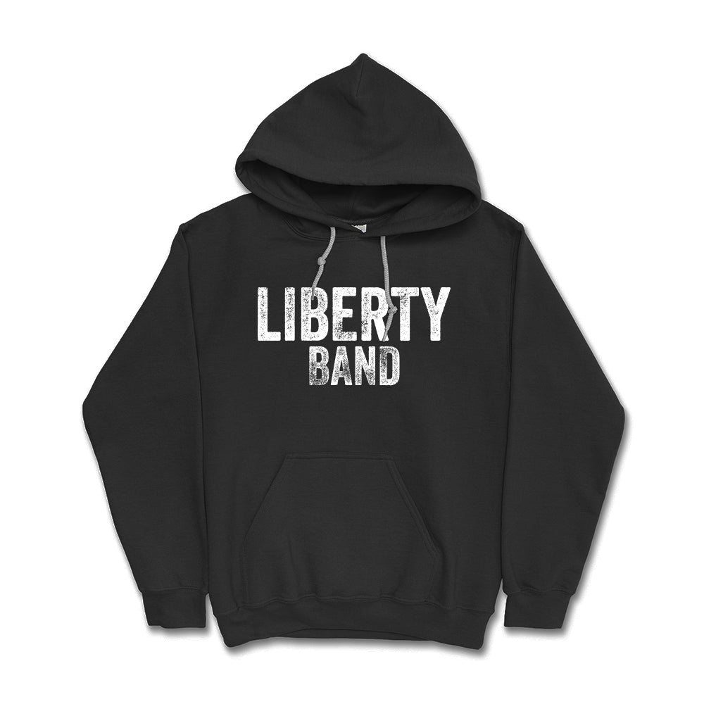 Distressed Liberty Band Hoodie