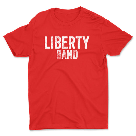 Distressed Liberty Band Unisex Tee