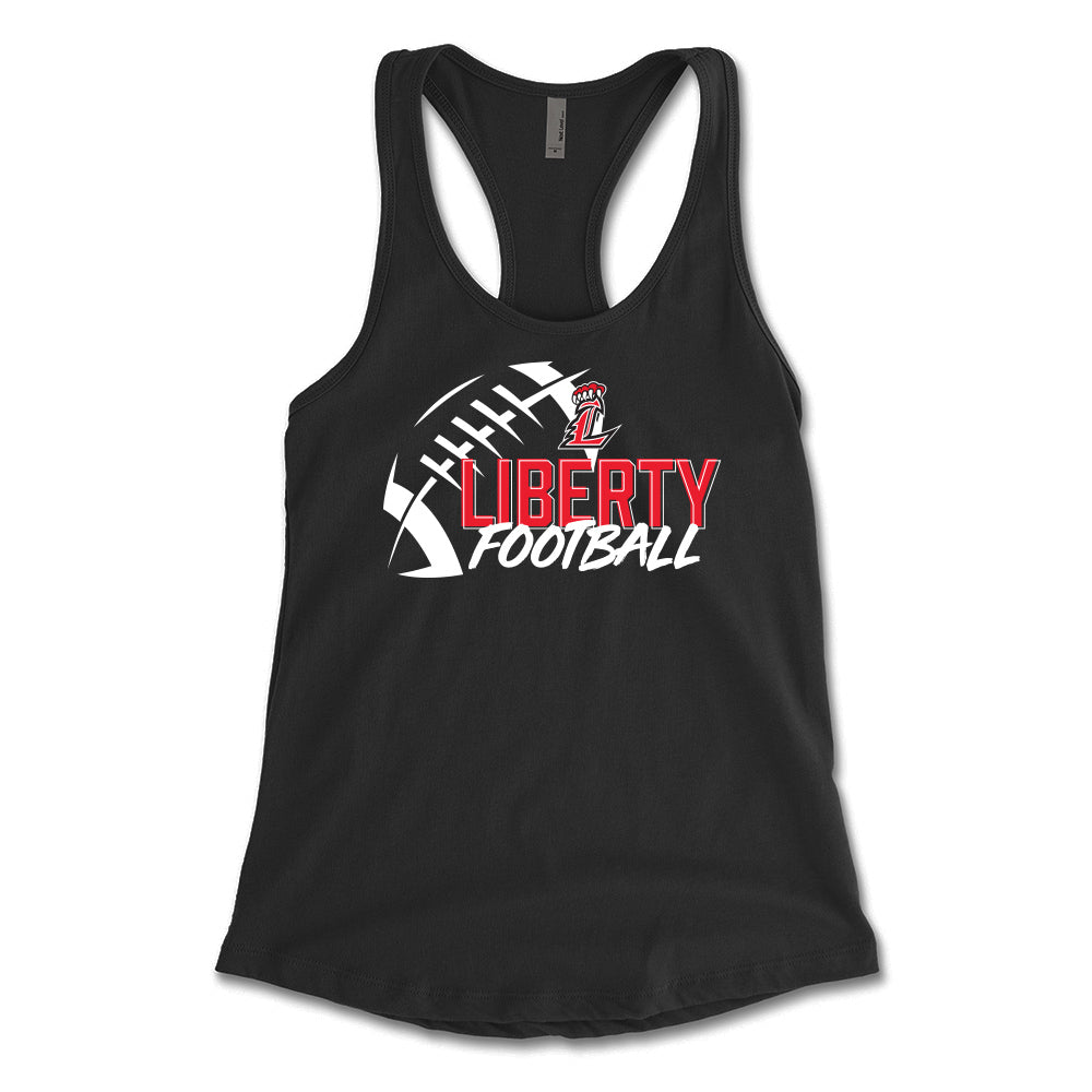 Liberty Football Women's Racerback Tank