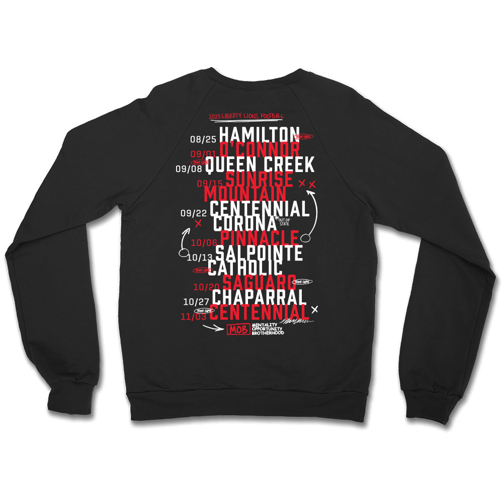 2023 Game Day Schedule Unisex Crewneck Sweatshirt