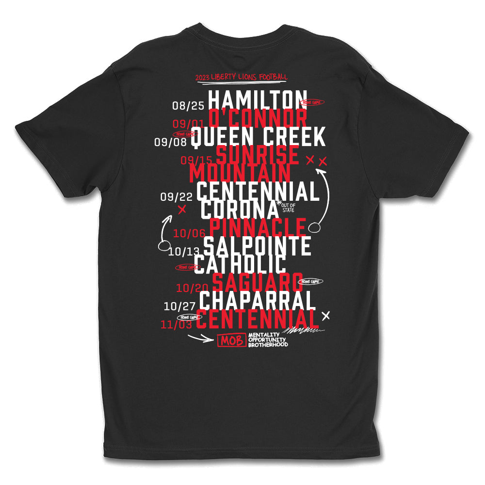 2023 Game Schedule Unisex Tee