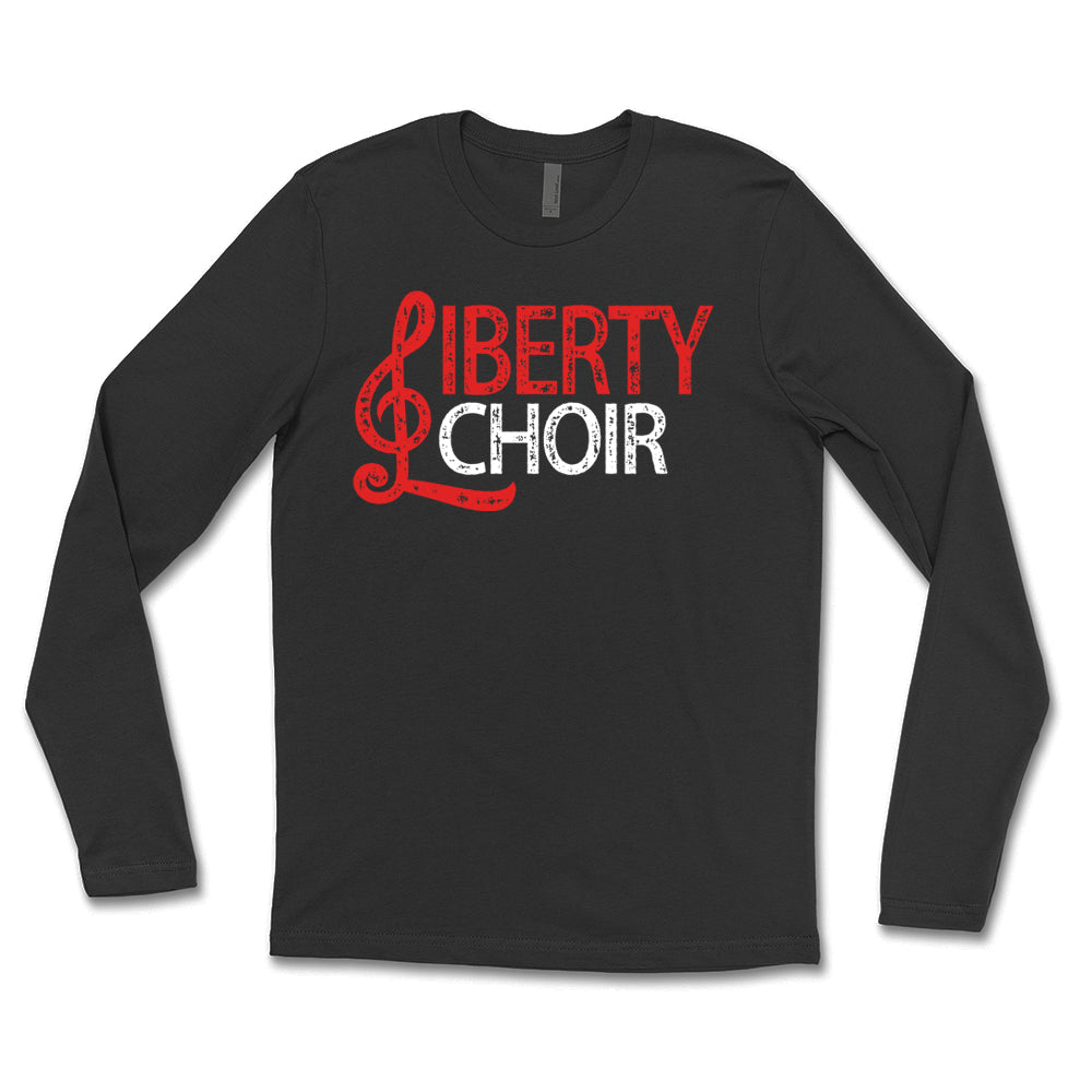Distressed Liberty Lions Choir Long Sleeve Tee