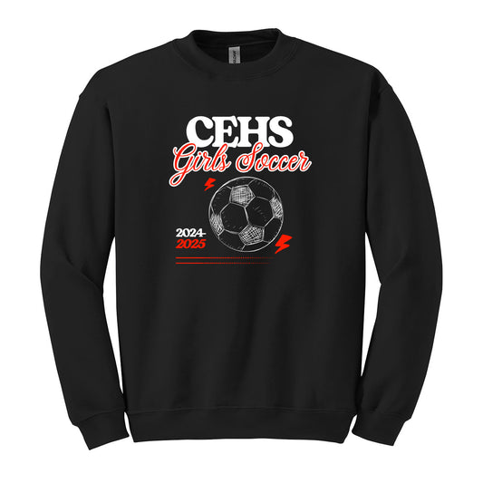CEHS Girls Soccer Crewneck Sweatshirt