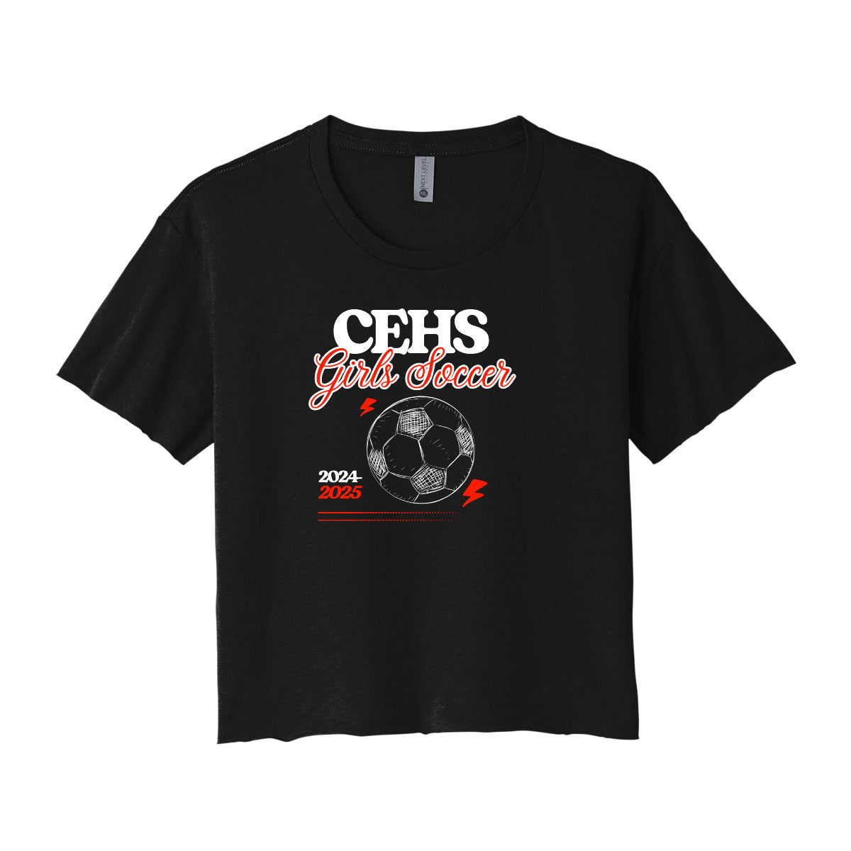 CEHS Girls Soccer Cropped Tee