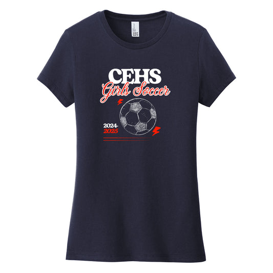 CEHS Girls Soccer Women's Fit Tee