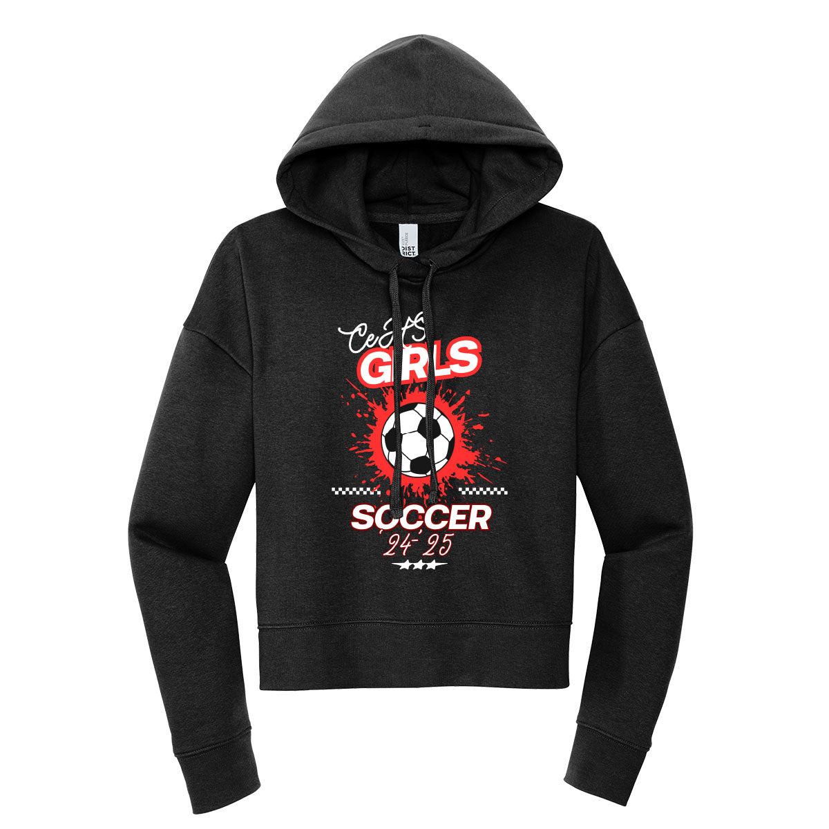 CEHS Girls Soccer 24-25 Cropped Hoodie