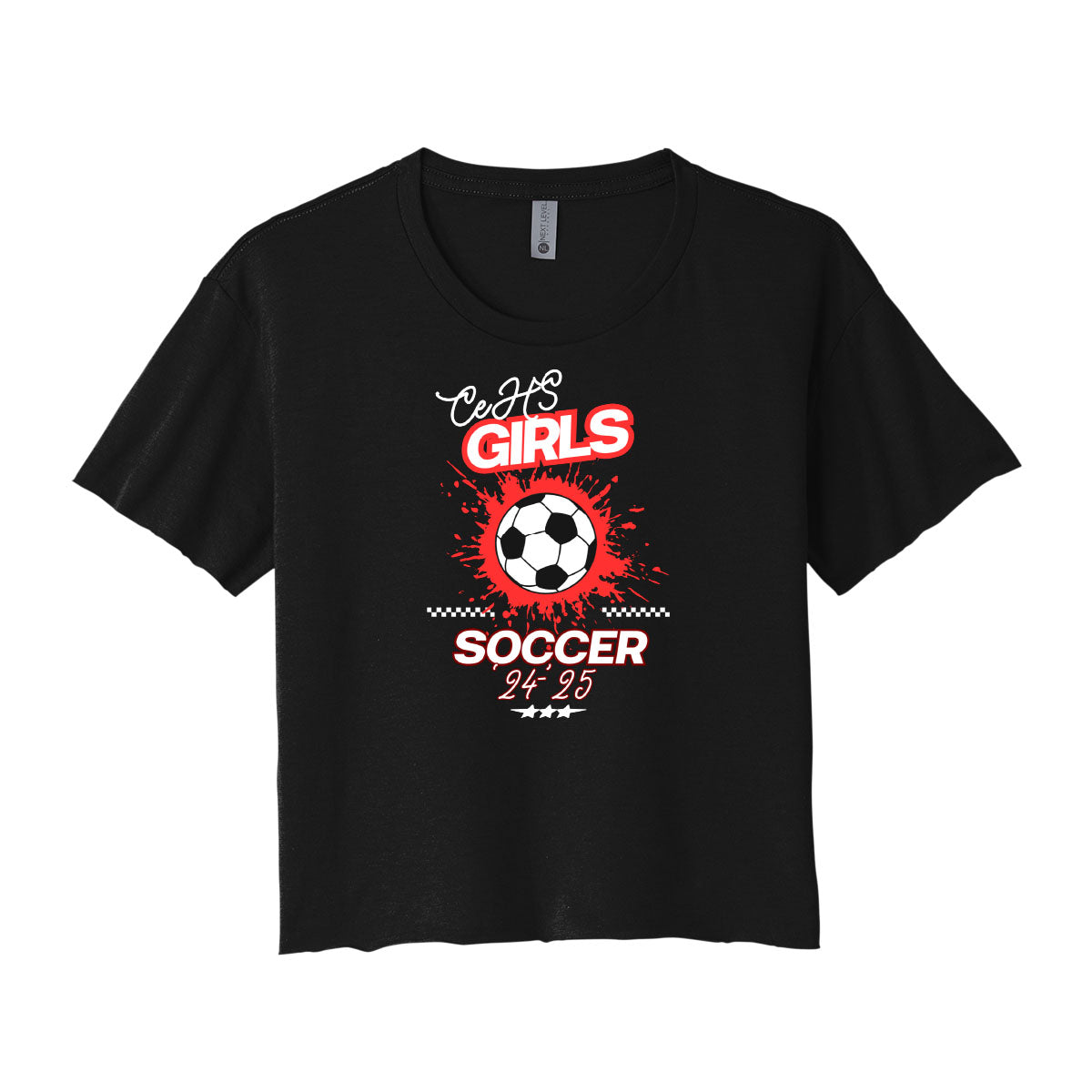 CEHS Girls Soccer 24-25 Cropped Tee