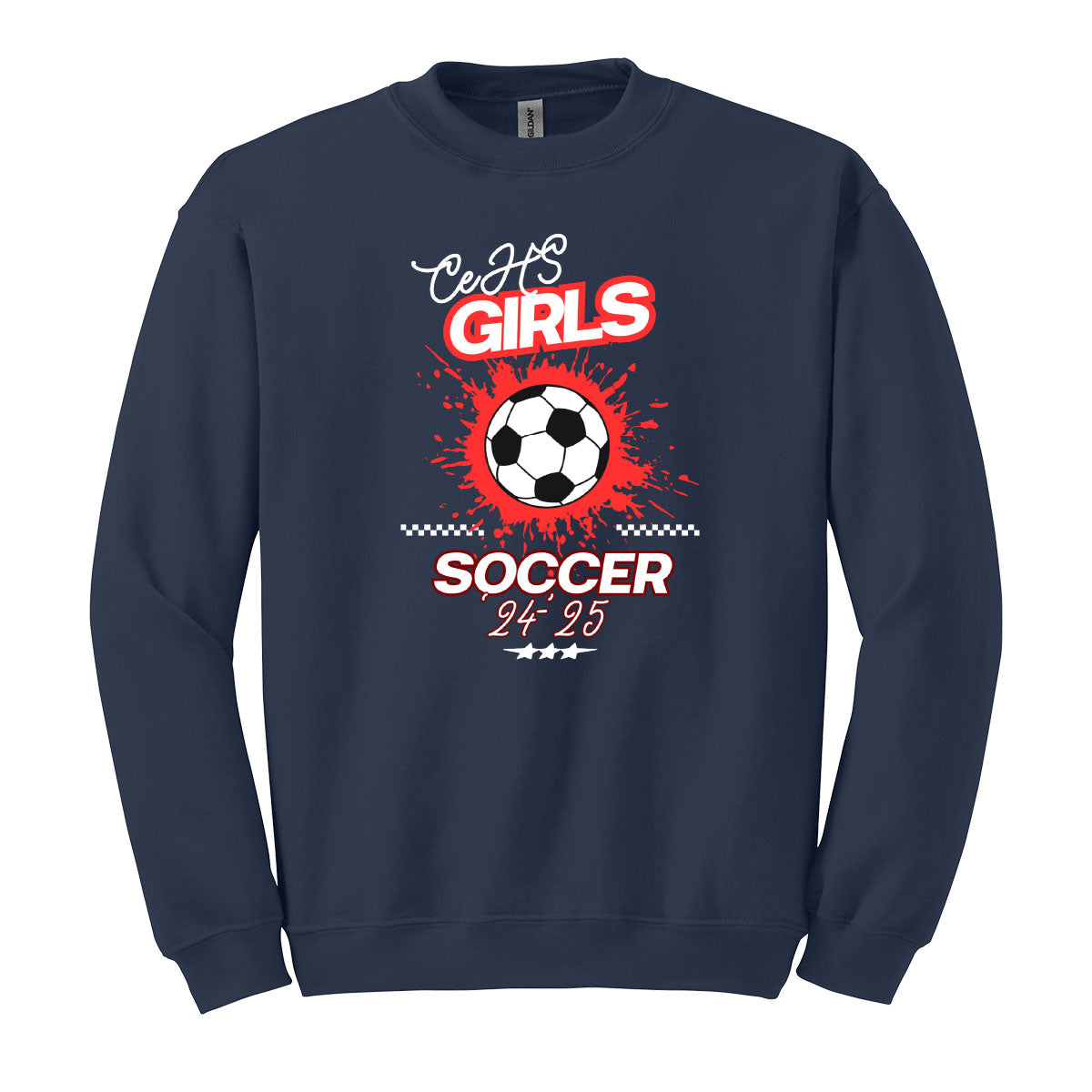 CEHS Girls Soccer 24-25 Crewneck Sweatshirt