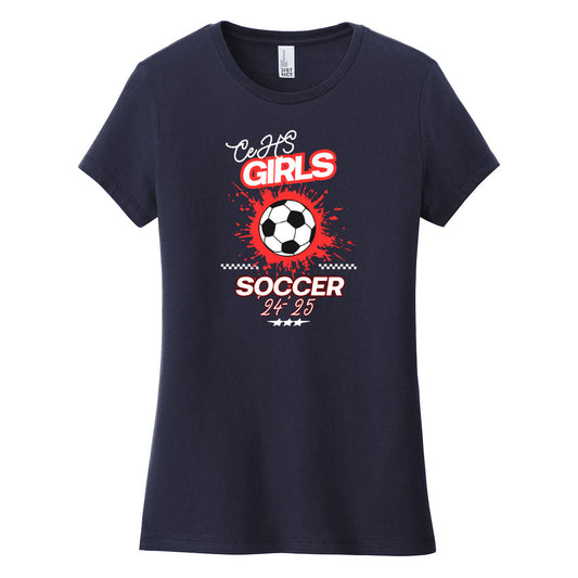 CEHS Girls Soccer 24-25 Women's Fit Tee
