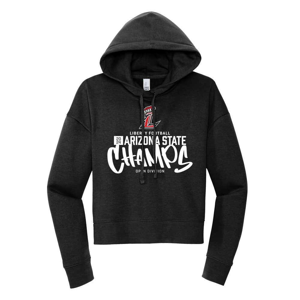 Arizona State Champs Cropped Hoodie