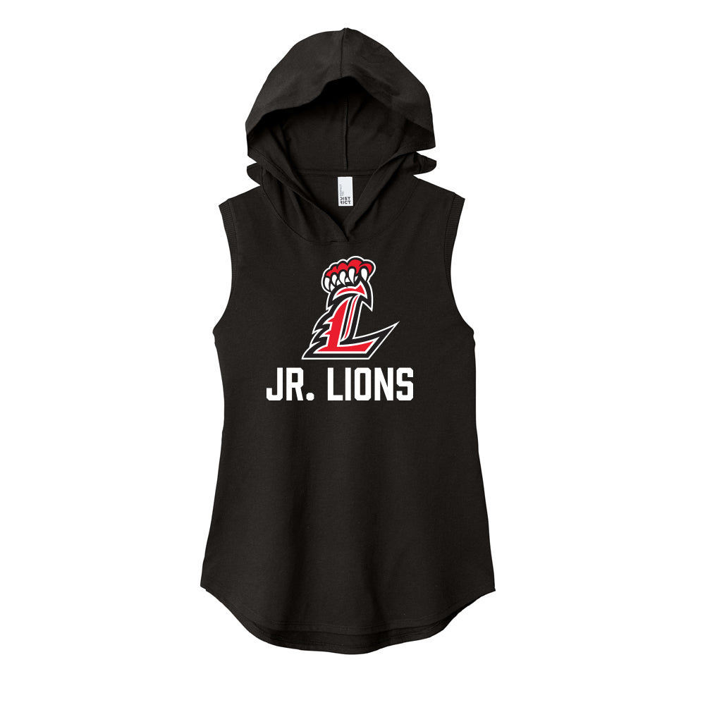 Jr. Lions Ladies Hooded Sleeveless Tee