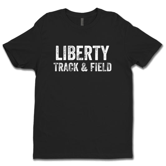Distressed Liberty Track and Field Unisex Tee