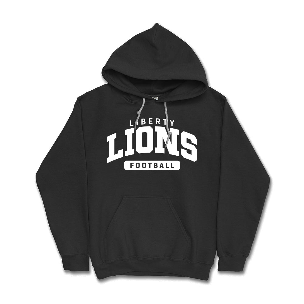 Liberty Lions Football Hoodie