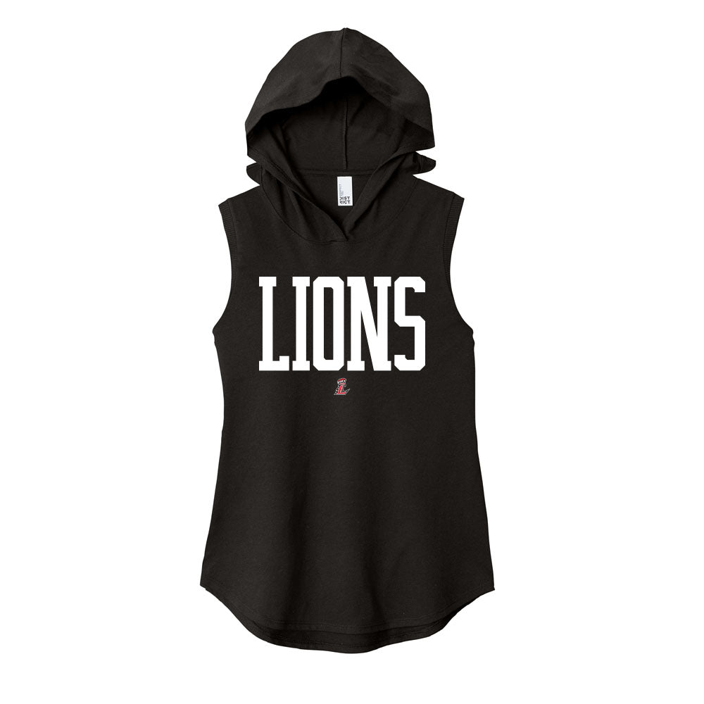 Lions Women's Performance Tank Hoodie
