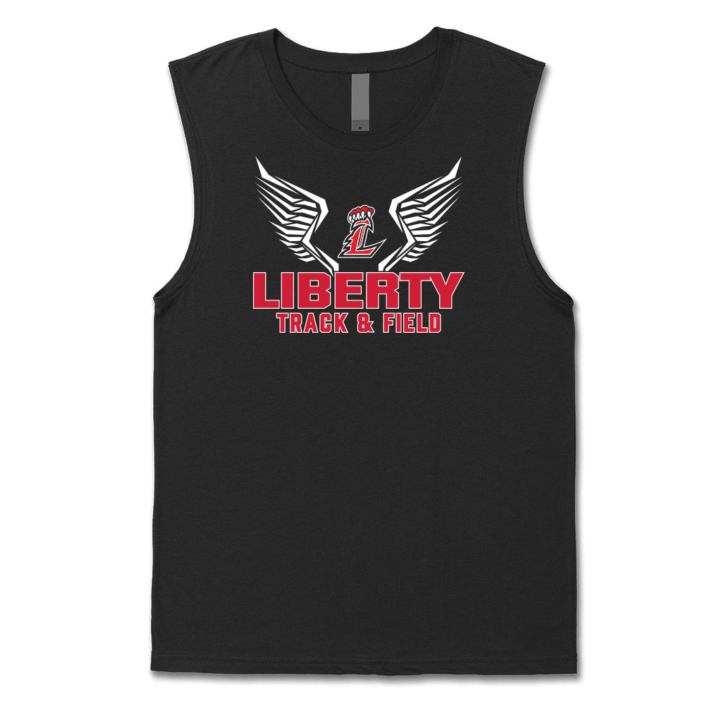 Liberty Track and Field Logo Performance Sleeveless Tank