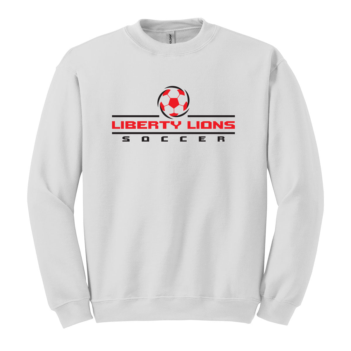 Men's Liberty Lions Soccer Practice Unisex Crewneck Sweatshirt