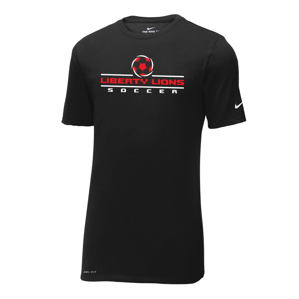 Men's Liberty Lions Soccer Practice Nike Dri-Fit Tee