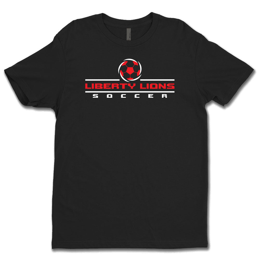 Men's Liberty Lions Soccer Practice Unisex Tee
