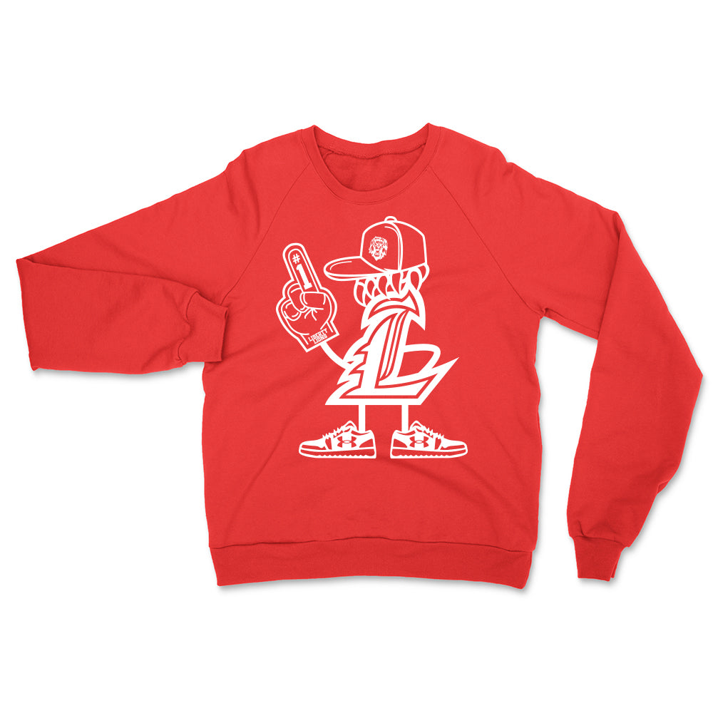 #1 Fan Unisex Crewneck Sweatshirt