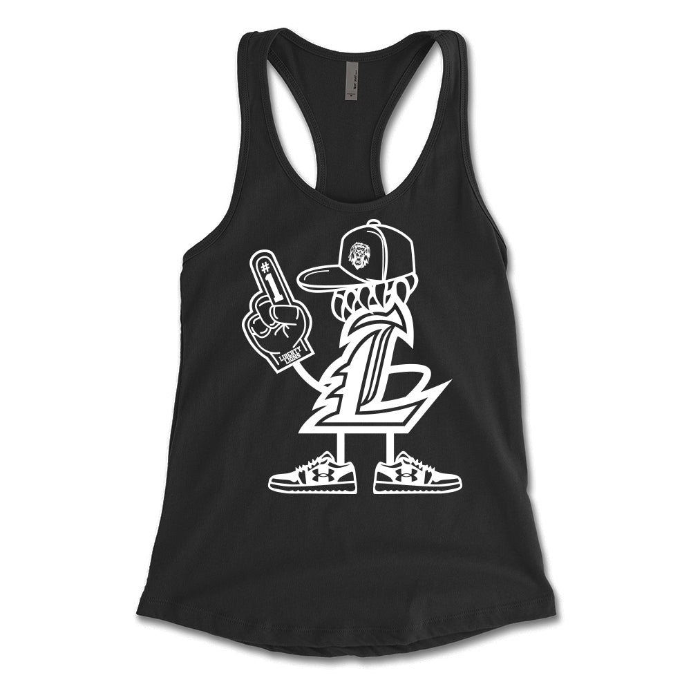 #1 Fan Women's Racerback Tank