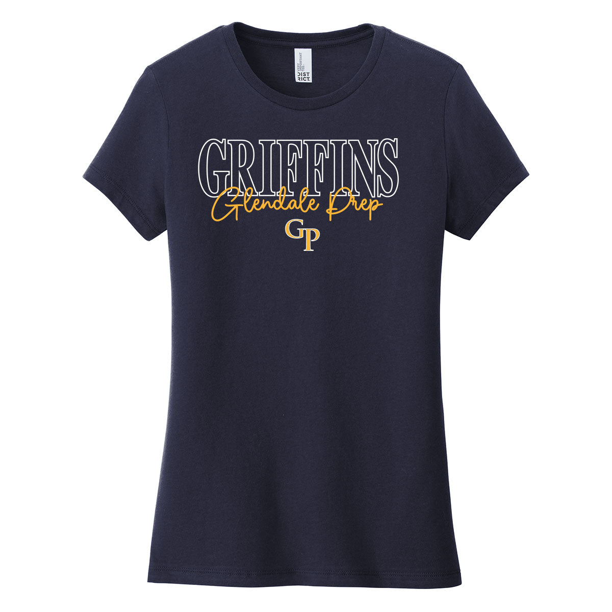 Glendale Prep Script Womens Fit Tee