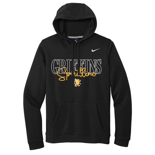 Griffins Spiritline Script Nike Hoodie
