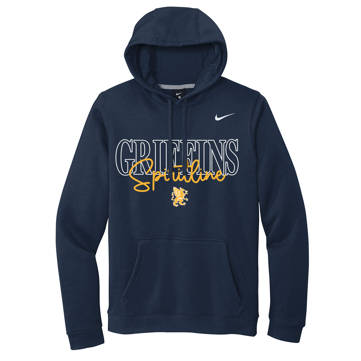 Griffins Spiritline Script Nike Hoodie
