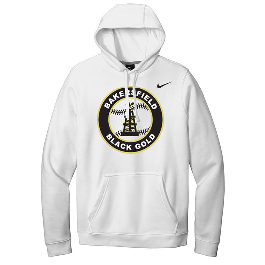 Black Gold Baseball Seal Nike Hoodie