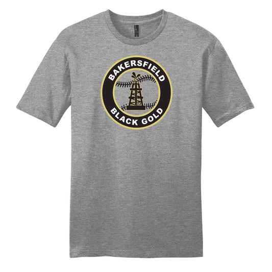 Black Gold Baseball Seal Unisex Tee