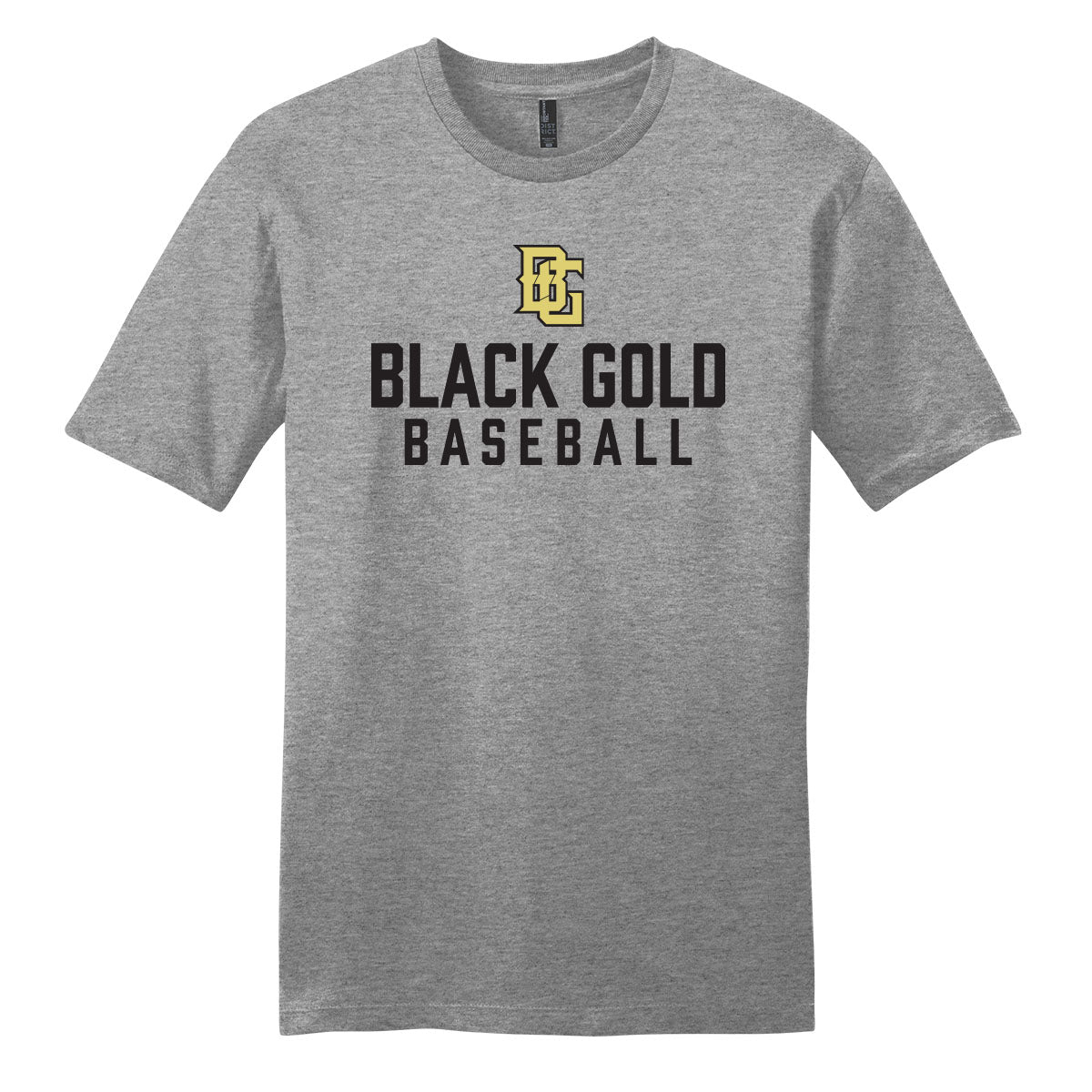 Black Gold Baseball Unisex Tee