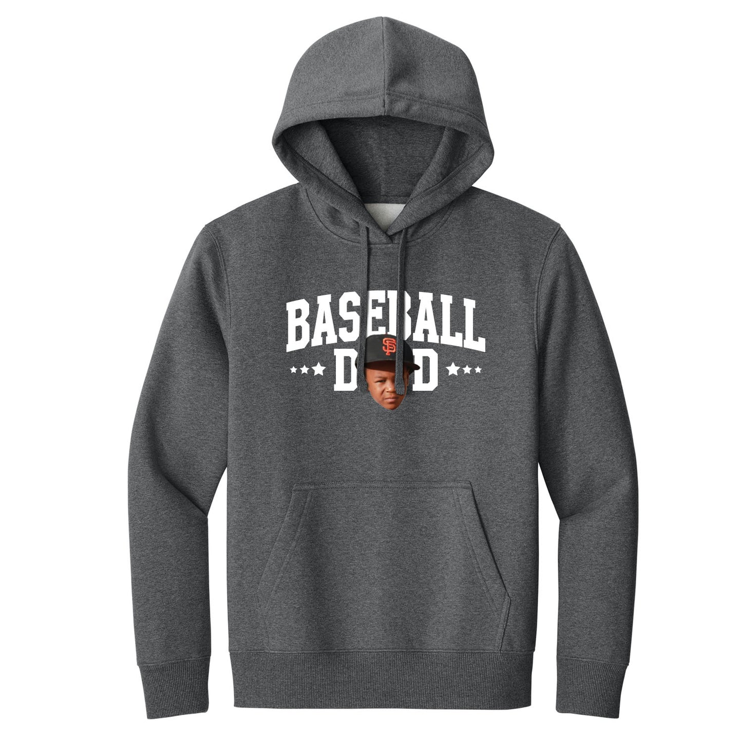Sports Dad Custom Face Hoodie