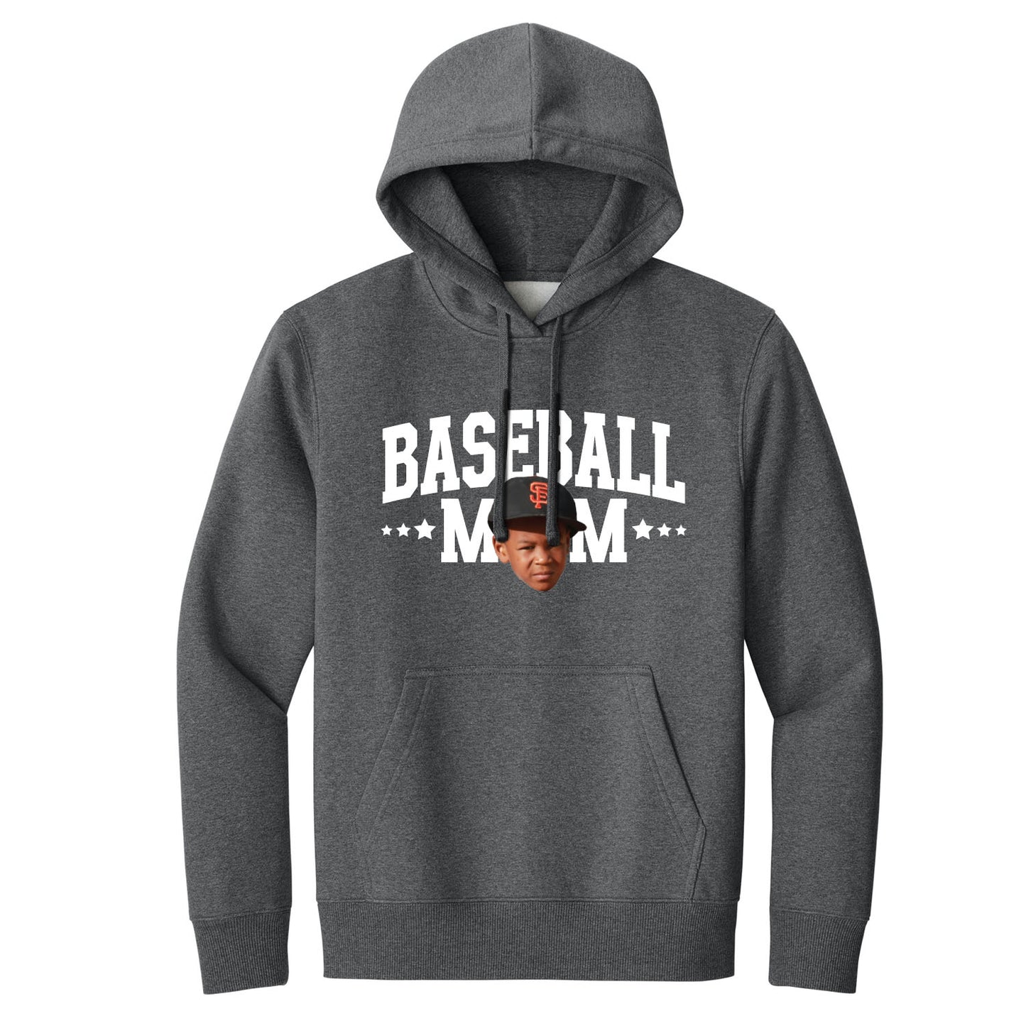 Sports Mom Custom Face Hoodie