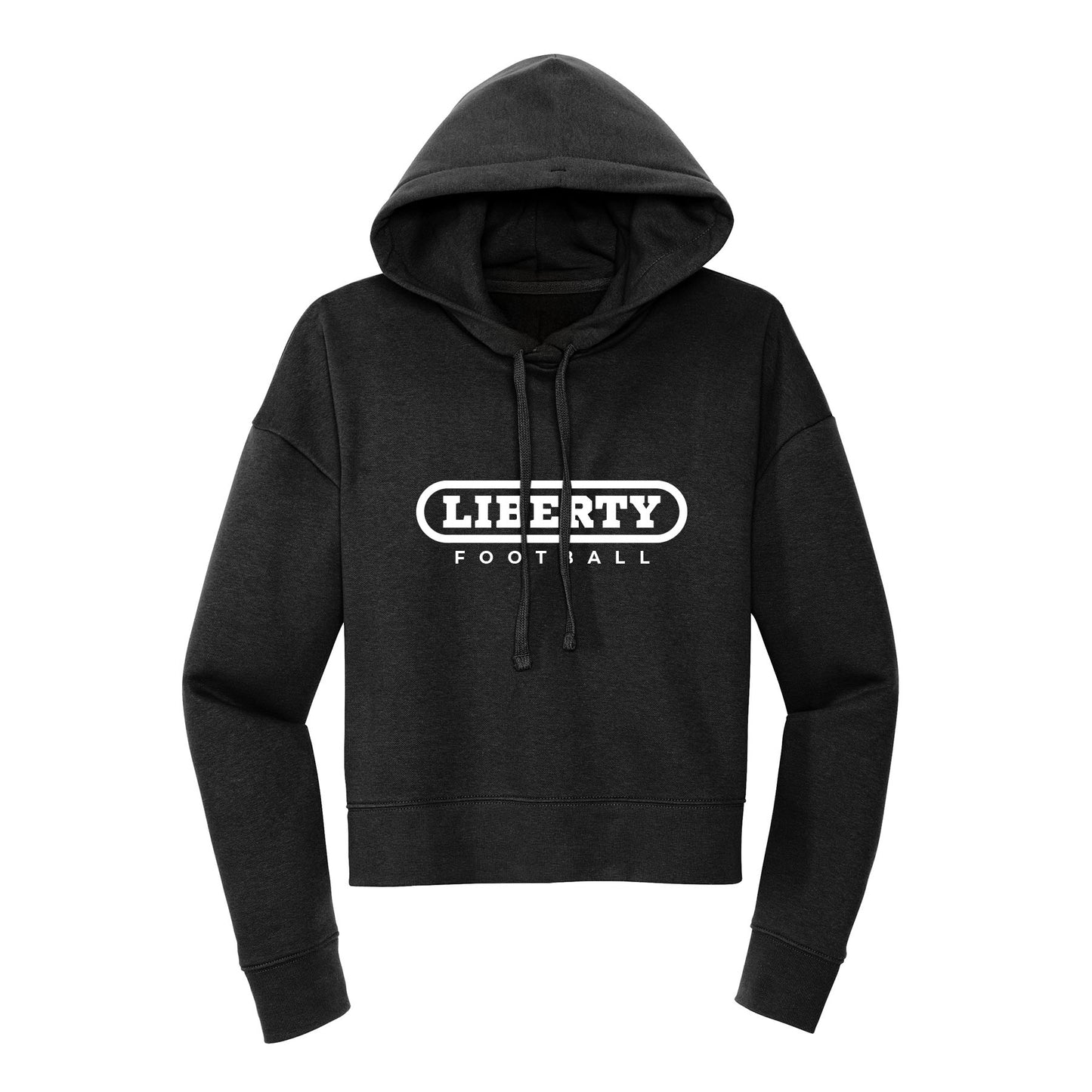 2025 Liberty Football Cropped Hoodie