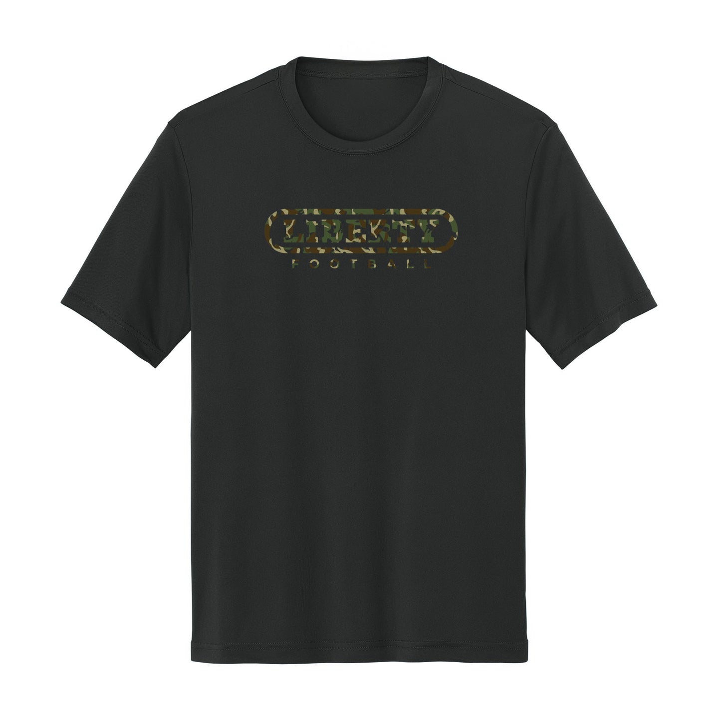 2025 Liberty Football Camo Dri Fit Tee