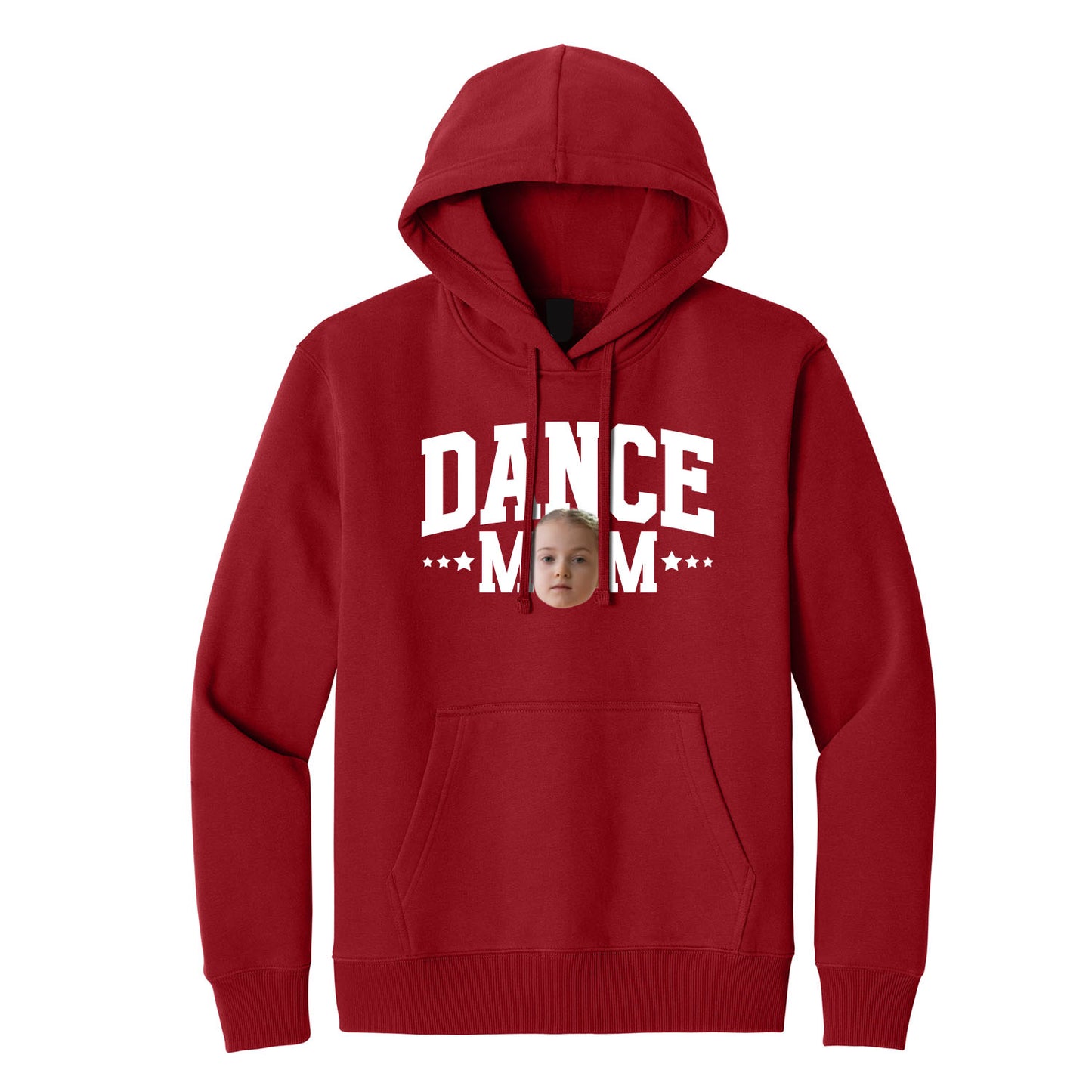 Sports Mom Custom Face Hoodie