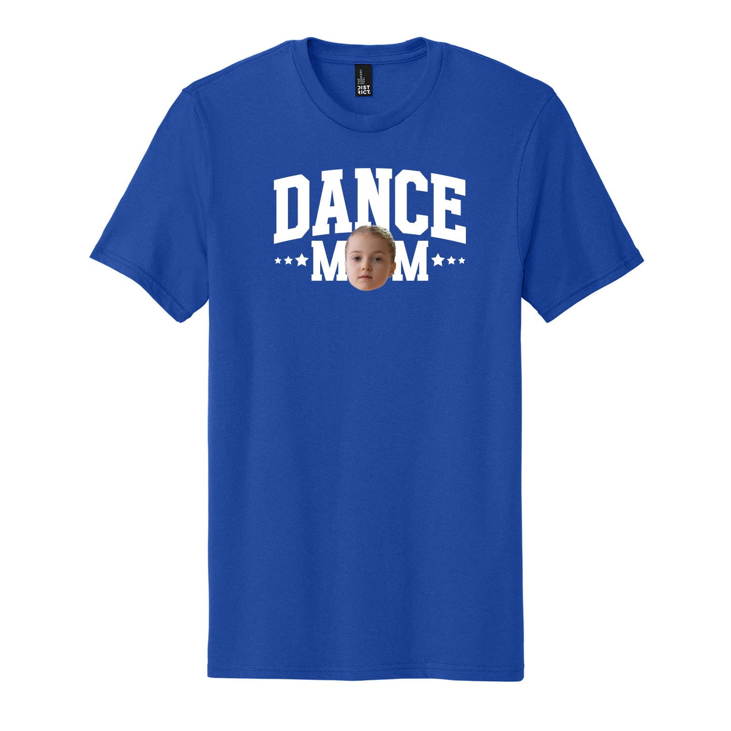 Sports Mom Custom Face Unisex Tee