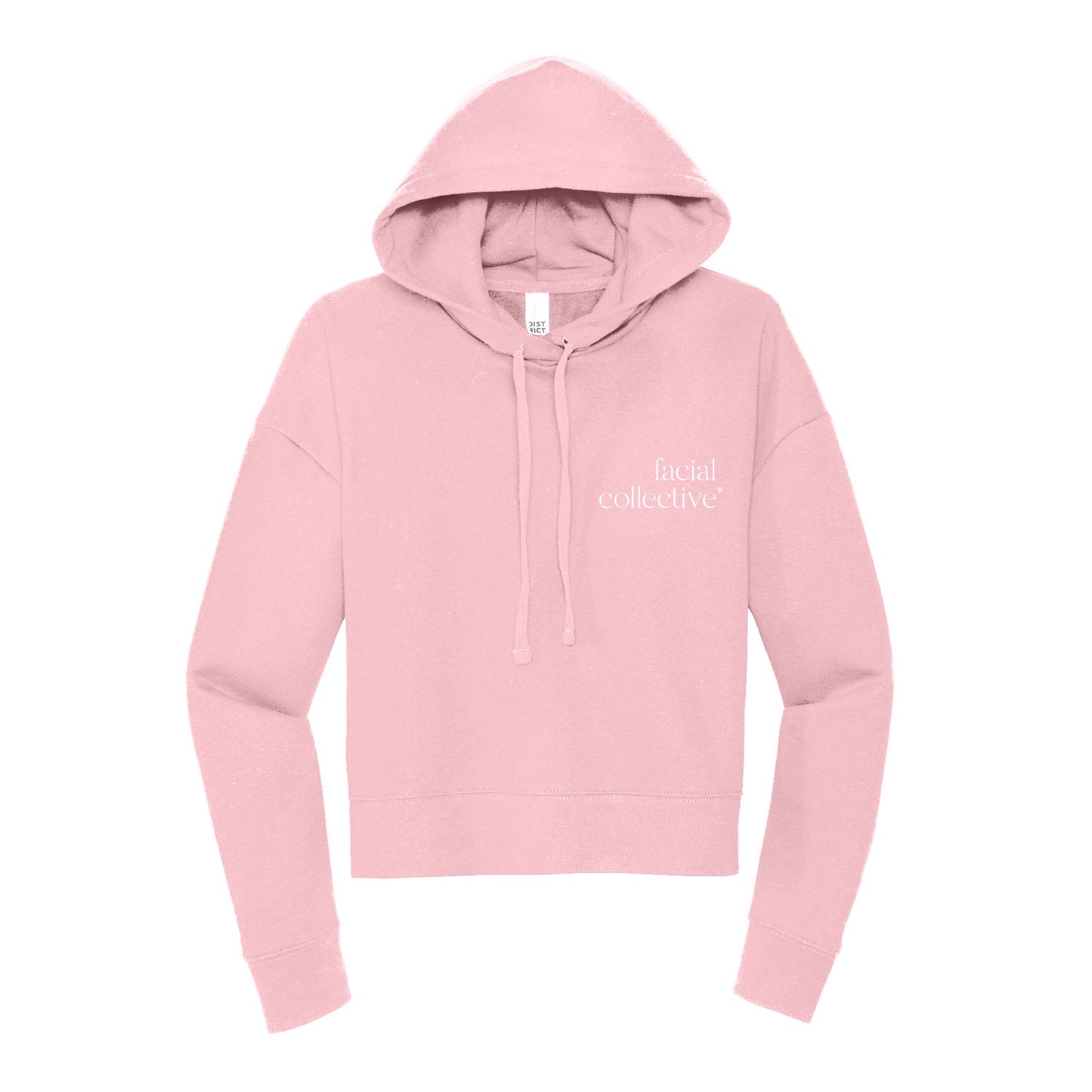 Facial Collective Cropped Hoodie