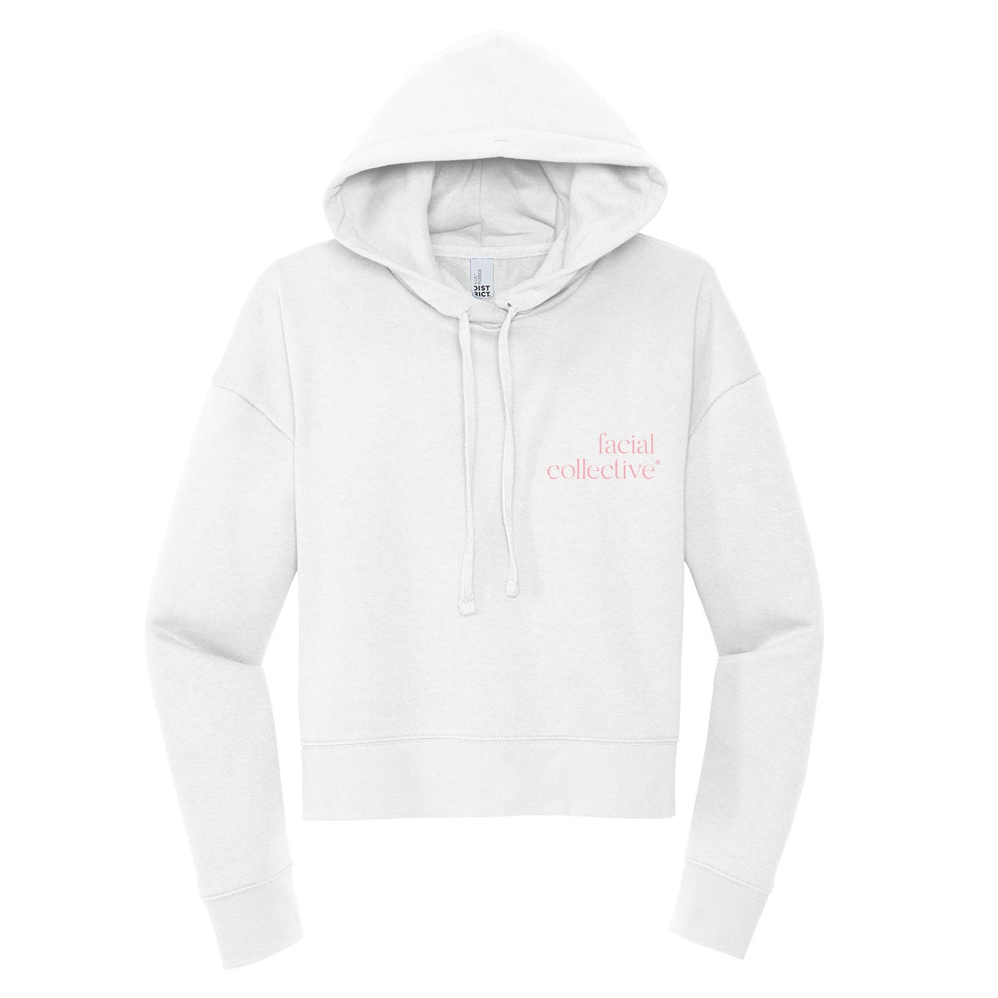 Facial Collective Cropped Hoodie