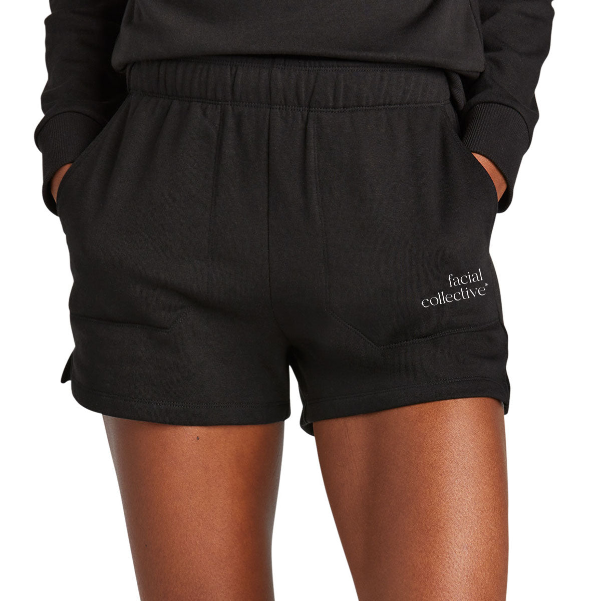 Facial Collective Womens Fleece Shorts