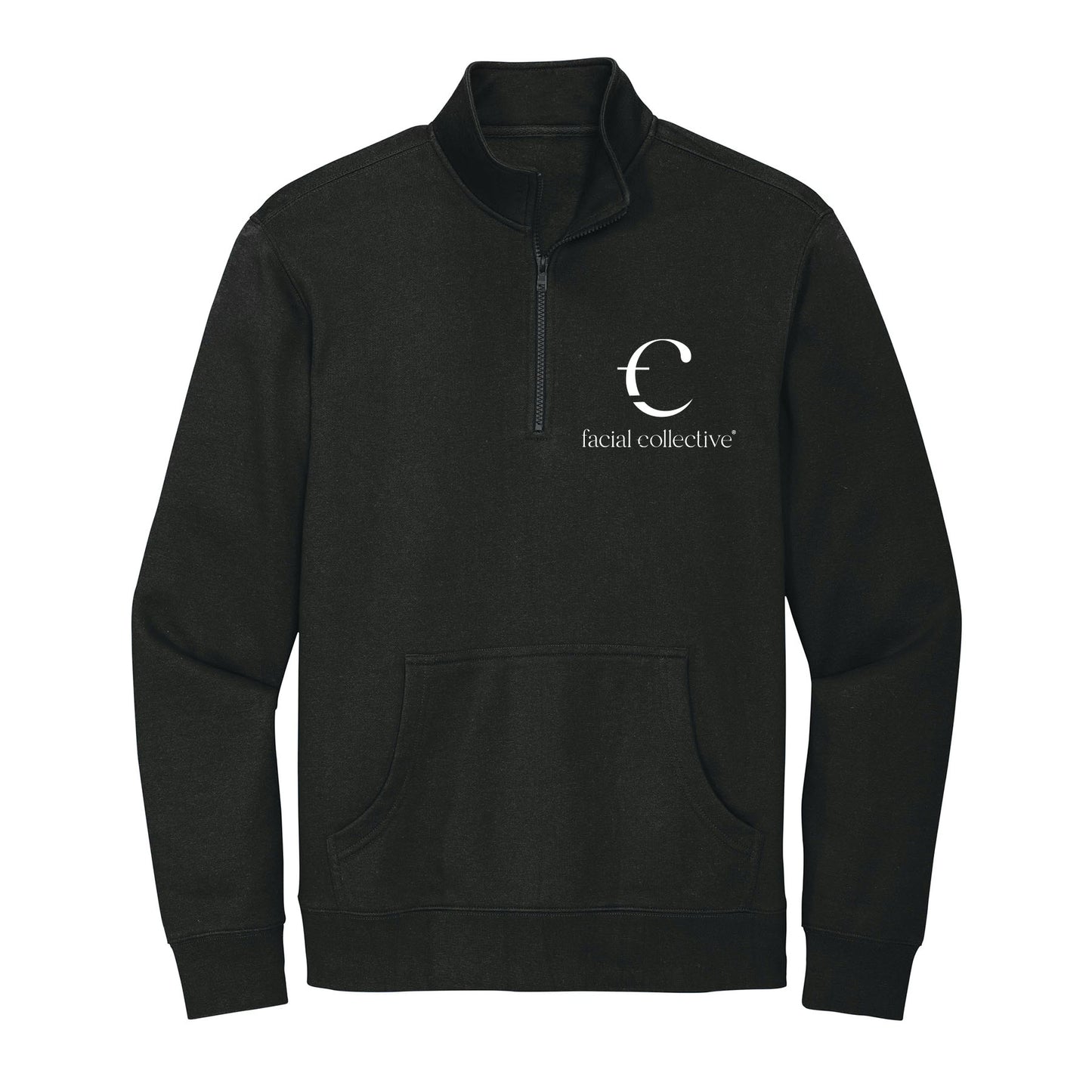 Facial Collective Stacked 1/4 Zip Fleece