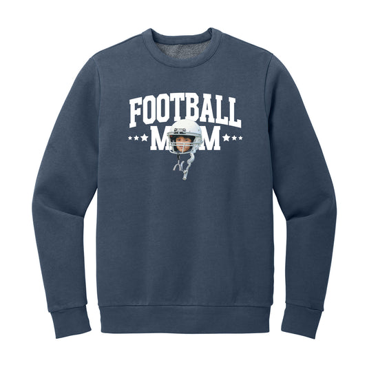 Sports Mom Custom Face Crewneck Sweatshirt