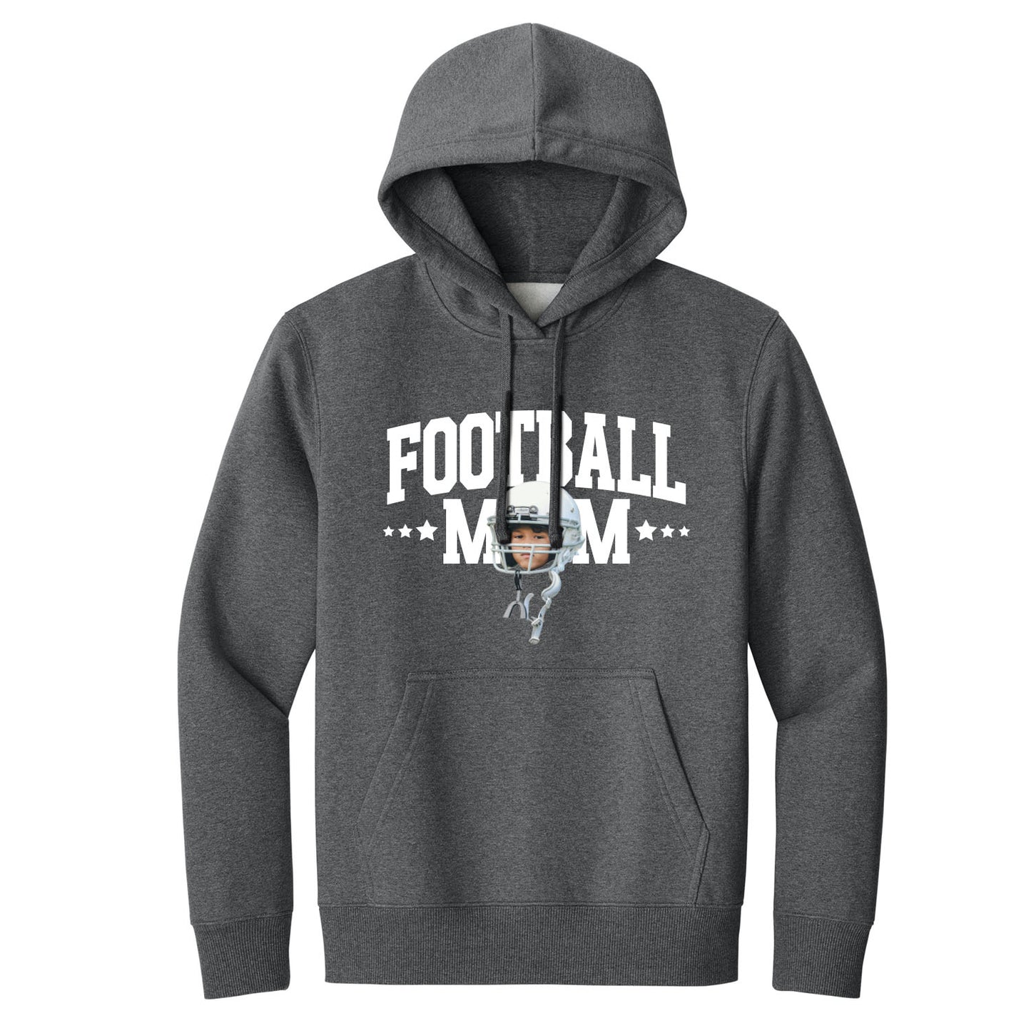 Sports Mom Custom Face Hoodie