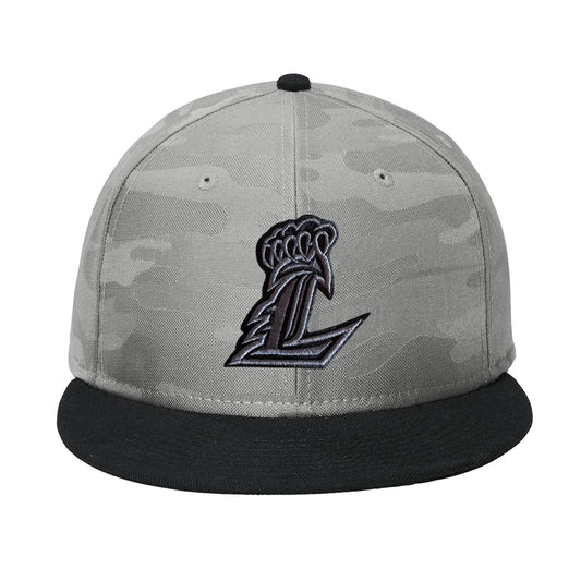 Liberty Grey L New Era Camo Flat Bill Snapback (3 Color Options)