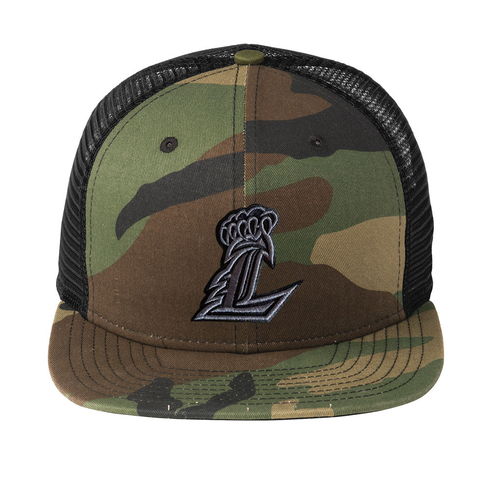 Liberty Grey L Camo New Era Trucker