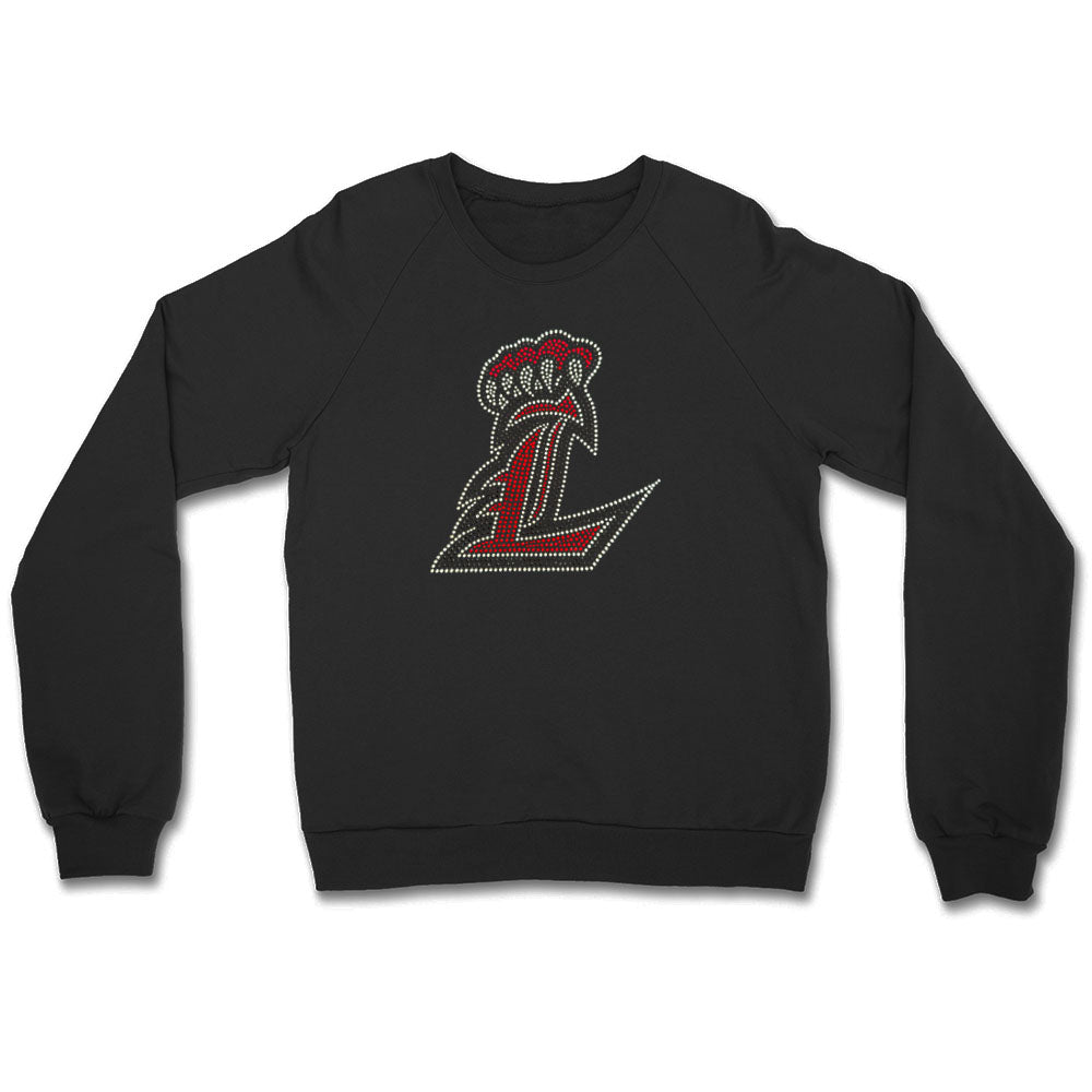 Liberty L Rhinestone Unisex Crewneck Sweatshirt