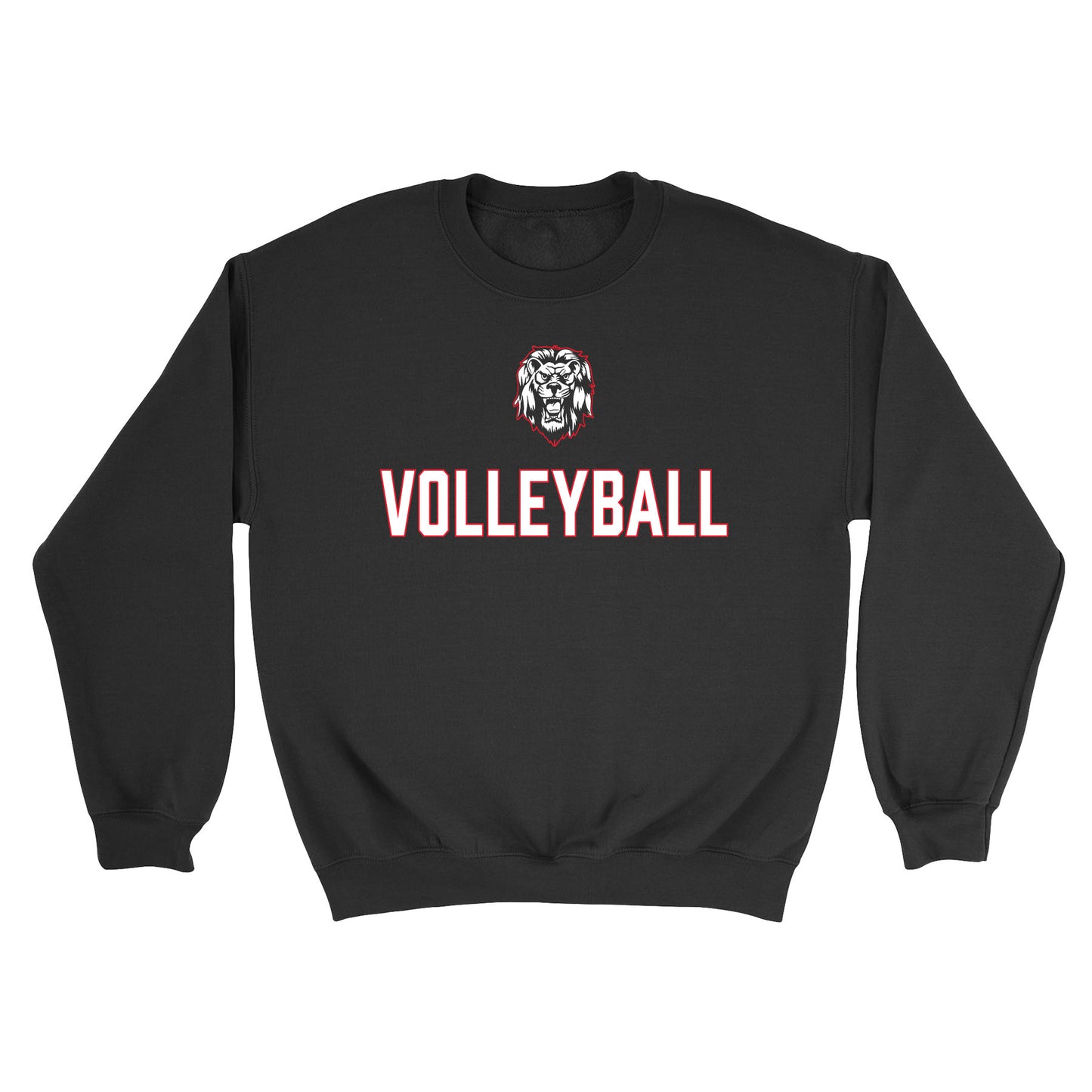 Volleyball Lion Crewneck Sweatshirt